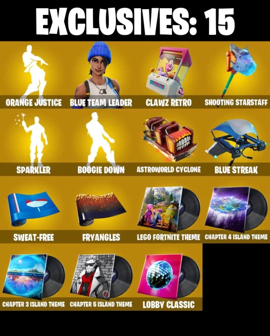 [PC/XBOX] FA 2 SKINS | ORANGE JUSTICE | BLUE TEAM LEADER | BURNOFF | CLAWZ RETRO | LUNAR HYPERJET | ARROYO PACK | BEACHCOMBER | UPLINK |