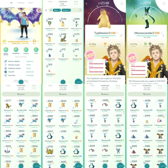 AC1049 Instinct | x15 3000CP | x105 2000CP | x10 SHUNDO x2 Typhlosion Meowscarada Eevee | x10 Giratina x24 Xerneas x5 Yveltal x2 Hoopa Lunala