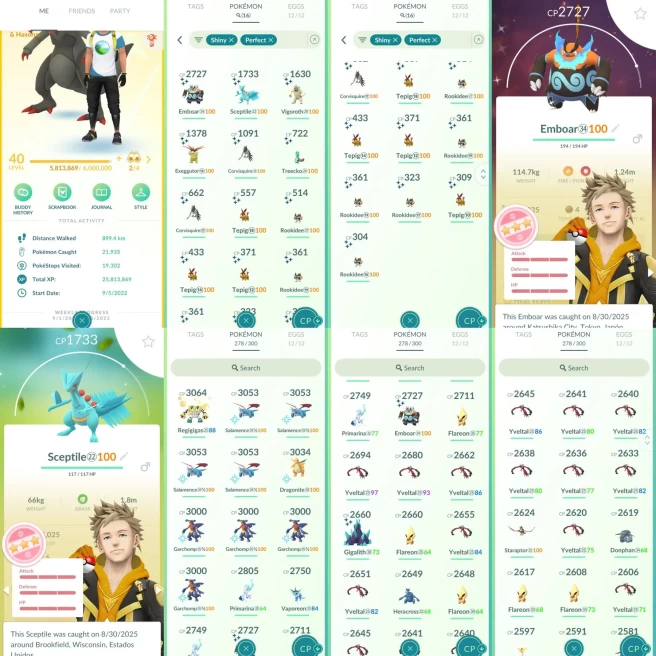AC1029 Instintic | x10 3000CP | x89 2000CP | x16 SHUNDO Emboar Sceptile x4 Tepig Vigoroth x5 Rookidee | x13 Yveltal x3 Regigigas Azelf Uxie x14 