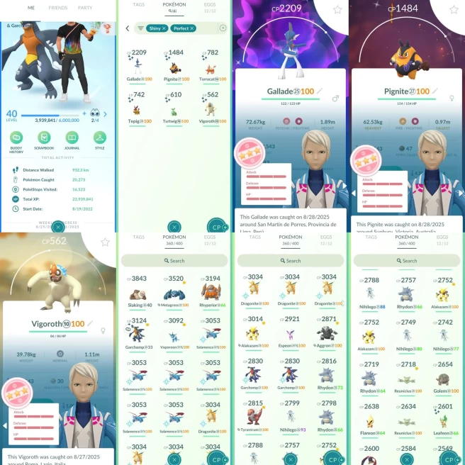 AC1024 - Mystic | x16 3000CP | x94 2000CP | x6 SHUNDO Gallade Torracat Pignite | Latios SHADOW Solgaleo x5Zacian x6Zamazenta|100IV Salamence Dra