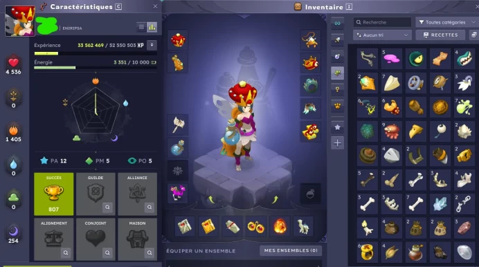 (-45%)Eniripsa Niveau 200 – Stuff opti & Skins Offres !