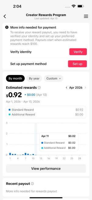 100% Monetized Uk Account Creativity Program Beta (Active) | 15k Real Followers & 102k Likes | Real Screenshots + Full Access + CRP