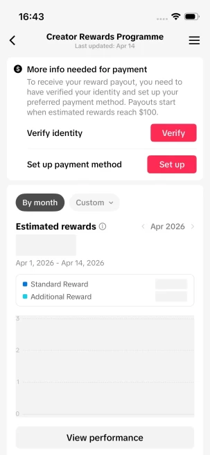 Instanly Delivery/ Monetized 32K Real Followers+510K Real Likes Account/ Creator Rewards Program Activated/ Full Access