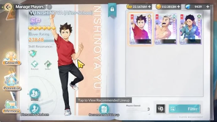 SEA Lv52|9K DM| 3 SP (Bokuto,Yu,Akaashi)+Memo 9 UR (SakusaR2,Toru,Osamu,Motoya,etc)+Memo 22 SSR KyotaniR3+Memo|CheckSS(HFH1017)