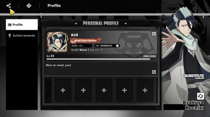 [Nuverse SEA Server]| Lv33 |2 SSR [Byakuya Kuchiki,Kanema Tosen] + 10 SR[Ishida,Inoue,Etc]|Select ON|Google|CheckSS (BSR772)