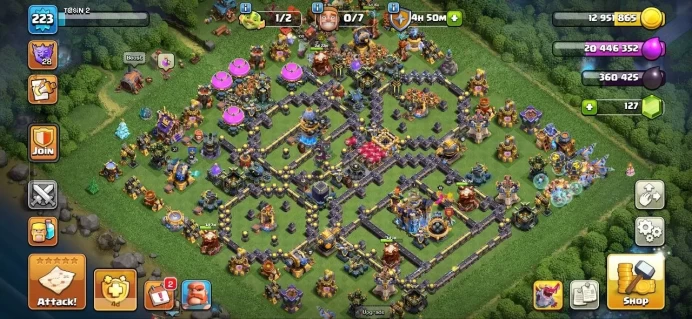 Th18 [Wall Lvl 19] [] Hero 82-100-80-37 [] XP-223 [] Equipments-14-Epic High Lvl [] Defance Strong [] BEST-DEAL