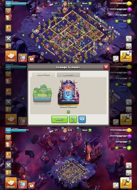 Th17 Close Max [Cosmic Scenery] [] Hero 90-95-70-45 [] XP-204 [] Equipments-7-Epic 26+ [] Strong Defance [] BEST-DEAL