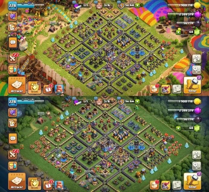 Th18 Almost Max | Heros 105-105-80-55 | Equipments-10-Epic 20+ | Lvl 19 Wall Max | New Update Defance Close Max (s)