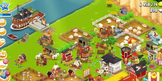 Farm Lvl 80+◆6M+ Coins◆Barn Storage 6050◆Silo Storage 2050◆6000 Tools◆279 Silo◆1117 Diamond◆17 Slot◆Town Hall◆6 Month Guarantee