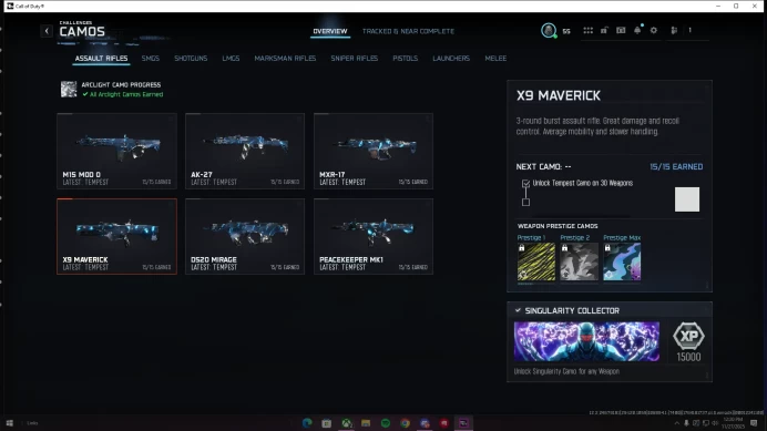 【ACTIVISION】Black Ops 7 | 30 Singularity Camo | Prestige 1 Level 55 | Linkable all Platforms | Full Access | Instant Delivery #B74