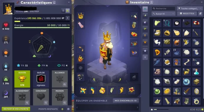 Epique Ombre  -  Enutrof Air 199 Unity Perfect for PVP/PVM never authenticated and secure 100% Garantie a vie