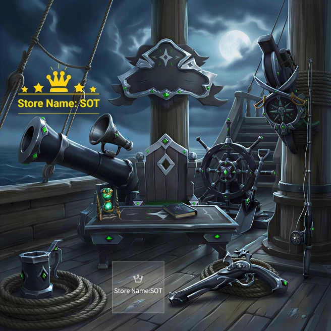 Sea of thieves Obsidian  Item