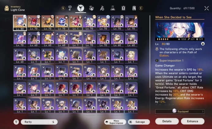 Asia|TL 65|Phainon Prem Team|9 Limited|[Yao Guang E1,Archer]+Sign,Sparkle E1,Sunday,Cerydra,etc|MaleMC|CheckSS|TakeMail(HSR6251)