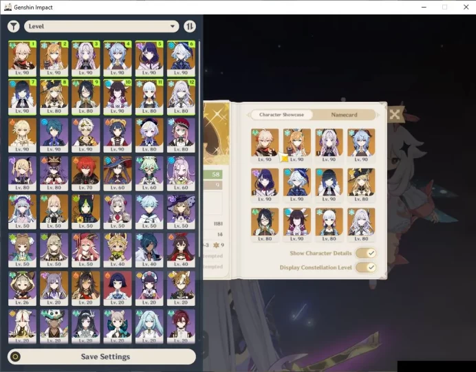 ASIA|AR58|12Limited+13(*5Weapon)|PrimeTeamSkirk(Furina,Yelan+Sign,Escoffier)[RaidenC1,Navia,Xianyun)+Sign|TakeMail|Check(GI5767)	