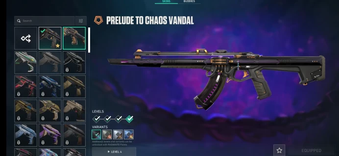 Eu-tr / 36 Skins (Prelude to Chaos Vandal , Champions Phantom , Sentinels Operator , Aemondir Vandal , Champions Blade ,Aemondir Sheriff )
