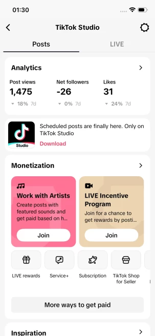 Instanly Delivery/ 23K Real Followers+630K Real Likes/Nature Content/ Live Stream/ Full Access