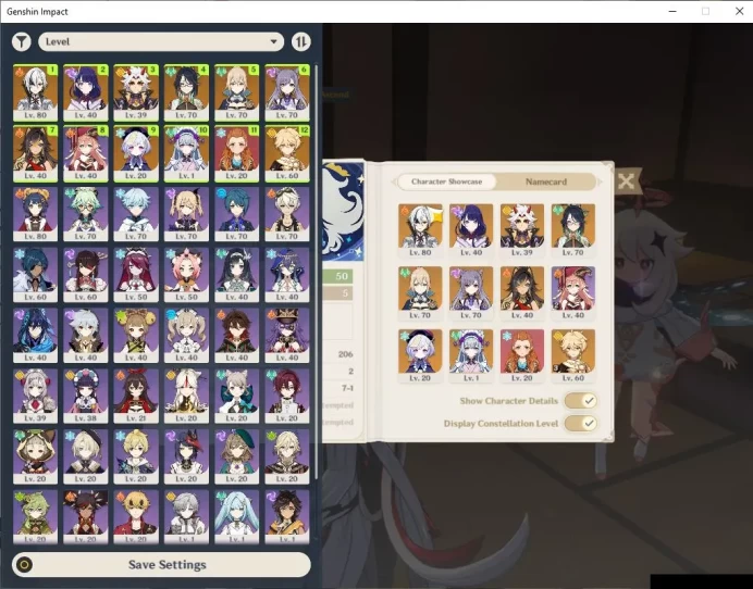 ASIA|AR 50|4 Limited+40(*4Character)|Arlecch,Raiden,Xianyun,Arrataki|Fregile Resin 123|Skin 3|MC Male|TakeMail|Check SS(GI5787)
