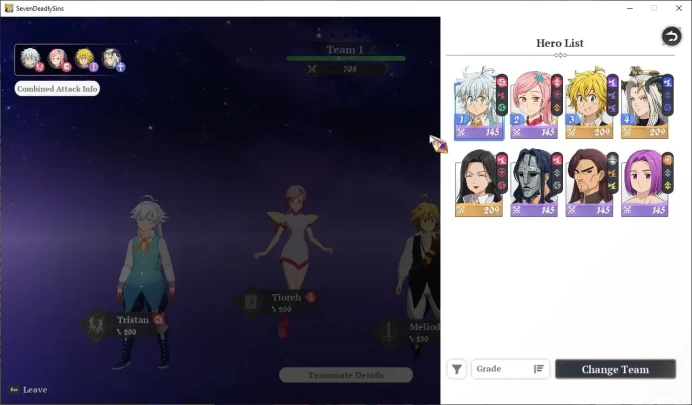 EUROPE |3 SSR| Meliodas, Drake, Guila + SSR Selector & 5 SR |Fresh Starter lv 2|Act 1|Log Netmarble Email|Take Email|SDO1021	
