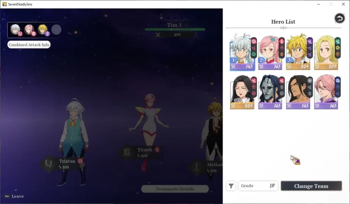 EUROPE |3 SSR| Meliodas, Elaine, Guila + 5 SR |Fresh Starter lv 2|Log Netmarble Email|Take Email|SDO983