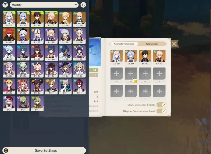 ASIA|AR54|4Limited+2(*5Weapon)|Skrik,Ganyu+sign,Zhongli,Kazuha|1Skin|Low Explore Map|Mc Male|TakeMail|CheckSS(GI5803)