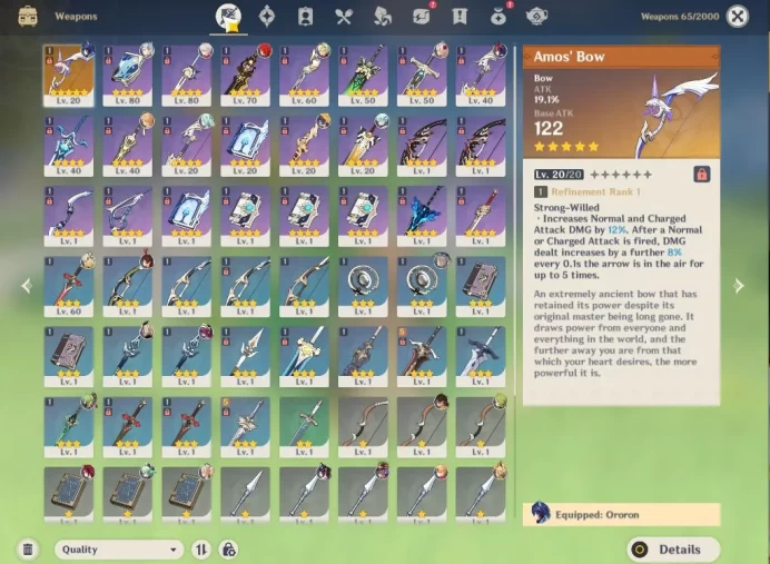 ASIA|AR 46|3 Limited +1(*5Weapon)Neuvillette,Kazuha,Xilonen|Low Explore Map|1Skin|Reoni On|Mc Male|TakeMail|CheckSS(GI5804)