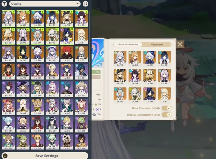 ASIA|AR59|PremTeam Skirk,Escoffier,Furina+Sign,Yelan|11Limited+11(*5WEP)|Navia+Sign,Etc|4Skin|McFeMale|TakeMail|Check(GI5837)