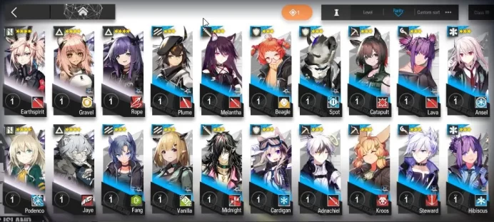 Lv 2 | 45 Operator | 1 Limited | [SilverAsh the Reignfrost] | Chapter 0-10 | Check SS |(AK1370)