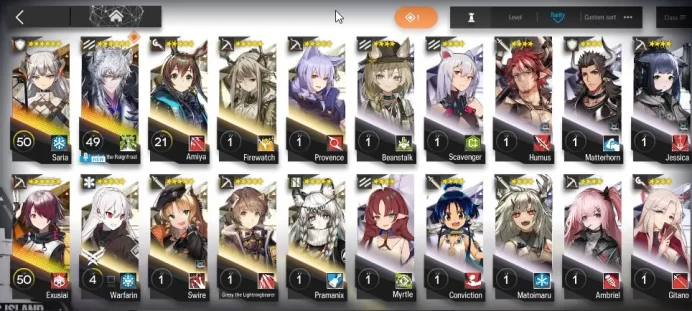 Lv 2 | 45 Operator | 1 Limited | [SilverAsh the Reignfrost] | Chapter 0-10 | Check SS |(AK1370)