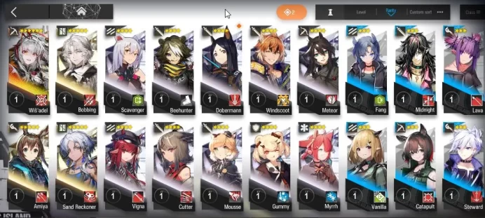 Lv 1 | 25 Operator | 1 Limited | [Wis'adel] | Chapter TR-1 | Check SS |(AK1379)