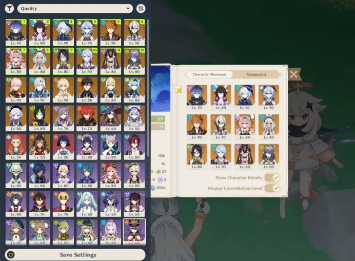 ASIA|AR56|PreamTeam Neuvillette,Arlecchino,Durin,Varesa|16Limited+10(*5WEP)|Welkin On|8Skin|McFeMale|TakeMail|CheckSS(GI5818)