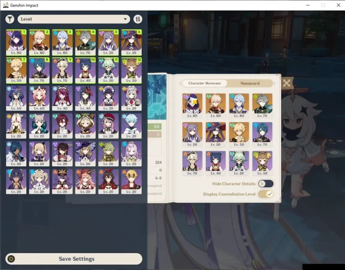 ASIA|AR 50|12800 Primo|4 Limited+1(*5Weapon)|Raiden,Kazuha,Alhaitam,Ayato|MC Male|Low Explore Map|TakeMail|Check SS(GI5825)