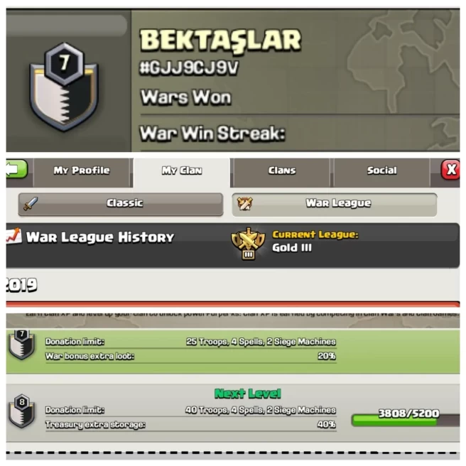C414◆NAME: BEKTASLAR◆LEVEL: 7◆WAR LOG: GOLD III