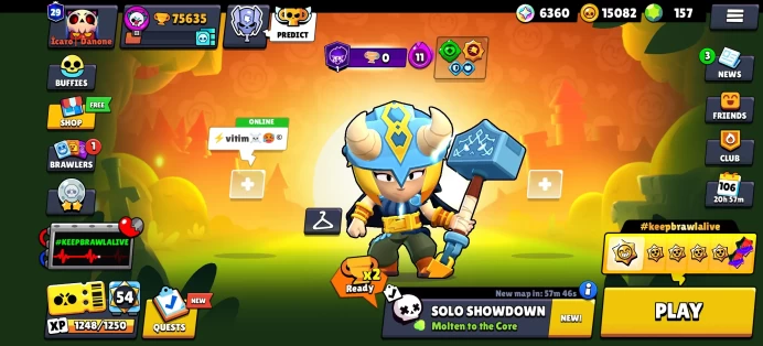 [Code 9796] Level 166 / 75k Trophy + 306 Skins / 66 Hypercharges / Very Cheap