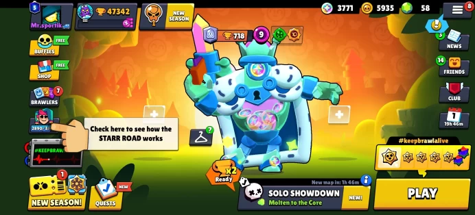 [Code 9799] Level 176 / 47k Trophy + Highest Rank Legendary / Very Cheap
