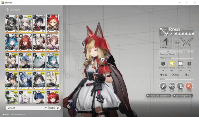 ASIA|Lv48|SSR5(1Limit)+4(*6WP)|Rossi+sign,LastRite,Pogranichnik,Ardelia,Amber,OperatorSelector|Gryphlink|TakeMail|Check(END1808)