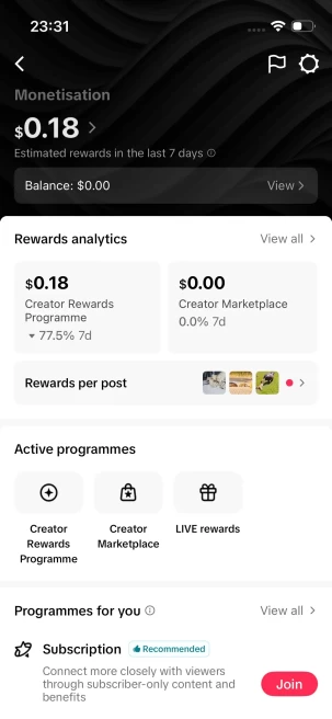 Instanly Delivery/ USA Monetized 55K Real Followers+420K Real Likes Account/ Creator Rewards Program Activated/ Full Access