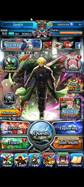Global|Rank 53|12 Ascend+9 TW|(Sayaka,Touma,S Chloe,Fen,etc)+TW,Chloe,Fen,DLS Rimuru,Jay,etc|Lpot 348|Check SS(GS2402)
