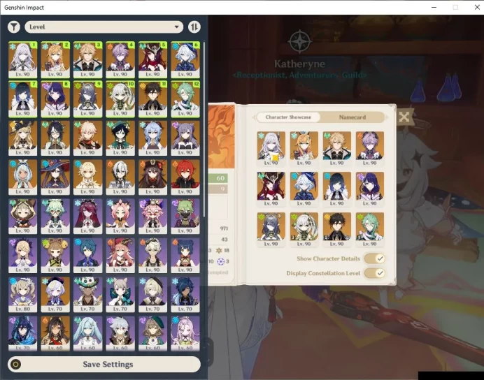 ASIA|AR60|20Limited+10(*5Weapon)|PrimeTeam Skirk|Durin+Sign,RaidenC3,BaizhuC1,NahidaC3,YelanC2,Etc|Take Mail|Check(GI5779)