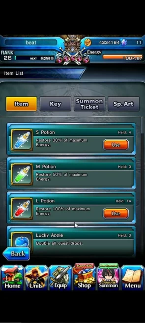 Global|Rank 26|3 Ascend+2 TW|(Demon Lord Rimuru,Shizu)+TW,Running Rabbit Rimuru|Lpot 14|Check SS(GS2420)