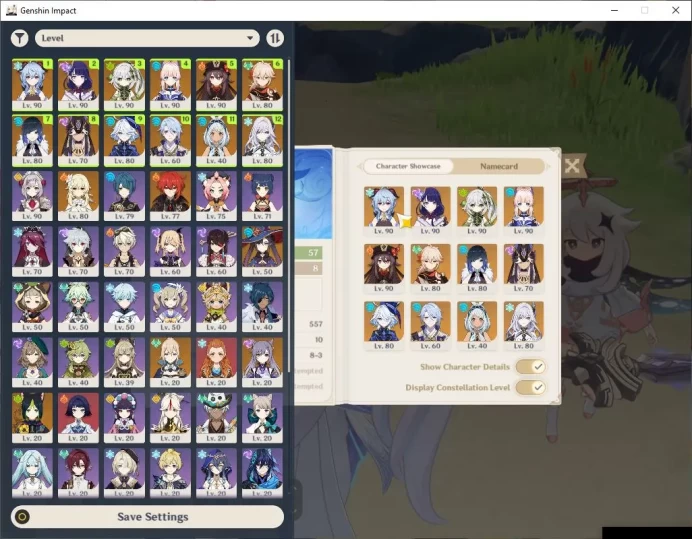 ASIA|AR57|12Limited+6(*5WEP)|Skirk,Nahida,Furina,Kokomi,Ganyu,HuTao,Raiden,Kazuha,Yelan,Ayato,Mualani,Etc|TakeMail|Check(GI5852)