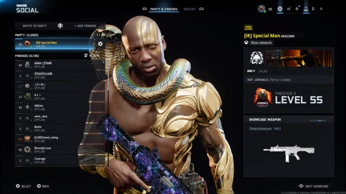  WZ / BO7 | Singularity Genesis Crimson |  1× BlackCell|  2× Battle Passes Included | Level 55| Prestige 2 |  INSTANT DELIVERY |  FULL ACCE
