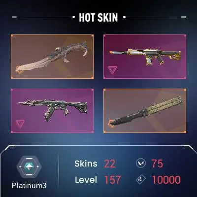 Eu[tr]/Skins 22  (Forsaken Vandal+Prime Phantom+Reaver  Operator +Recon Balisong +Elderflame Dagger)