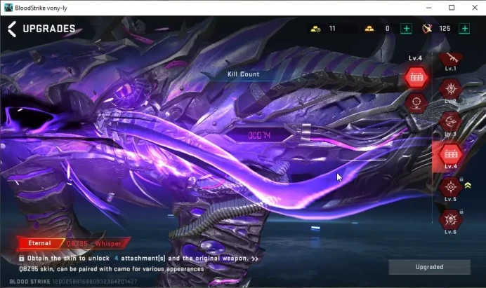 ASIA|4 ETERNAL[QBZ95 Lv4,Uzi Lv2,M700 Lv1,KAG-6 Lv2]|Melee ULTRA Butterfly Knife|6 ULTRA[ETHAN,Origin-12,P90,Etc]NetEase|BLS3909
