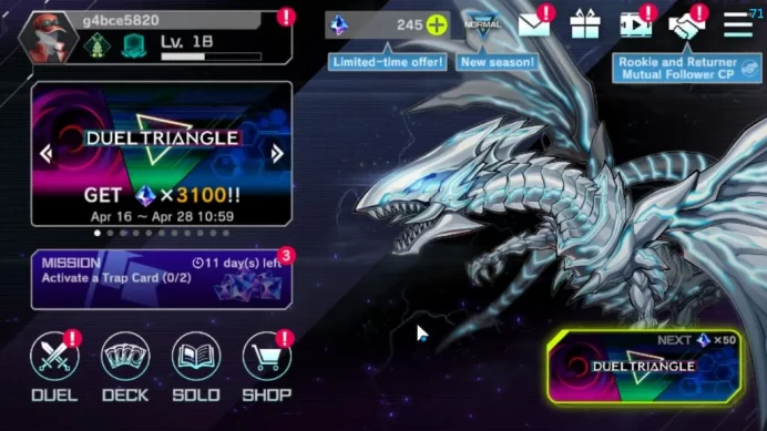 Lv 18|20 Deck|VSK9,Dracotail,Radiant,Yummys,Dracotail Maid,Etc|Ranked Available|Konami|CE ON|Check(YMD1025)