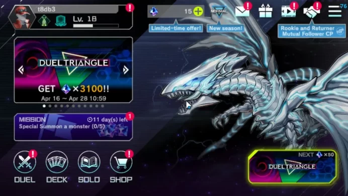 Lv 18|20 Deck|VSK9,Dracotail,Radiant Typhon,Yummys,Dracotail Maid,Etc|Ranked Available|Konami|CE ON|Check(YMD1027)