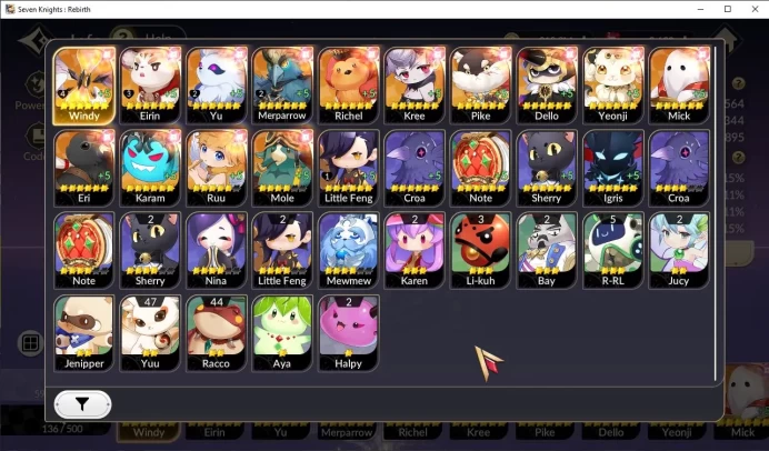 Global SEA ENDGAME|Full Ex-7k[RosieTC1,GelidusTC1,Fai,Melia,Juri]+31TC6[Teo,Freyja,SJW,Etc]+Legend Skin|ElenaPrem|Google|SKR1153