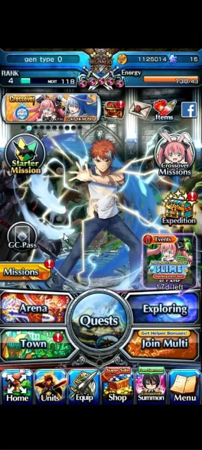 Global|Rank 4|7 Ascend|Emiya,S Chloe,Luahn,Chloe,Rin & Luvia,Liza,Saber|Lpot 111|Check SS(GS2423)