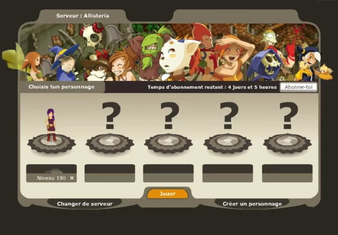 Allisteria>[ Féca LVL 190 ]  Never Verified Account (Auto Delivery)