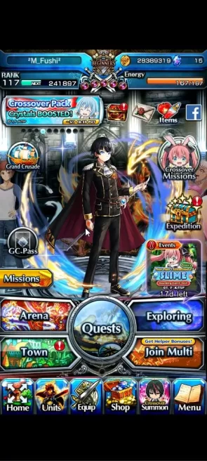 Global|Rank 117|15 Ascend+6 TW|[Emiyu,S Chloe,Isliid,Madoka,etc]+TW,S Miyu,Chloe,Luahn,Rin & Luvia,etc|Lpot 114|Check SS(GS2426)
