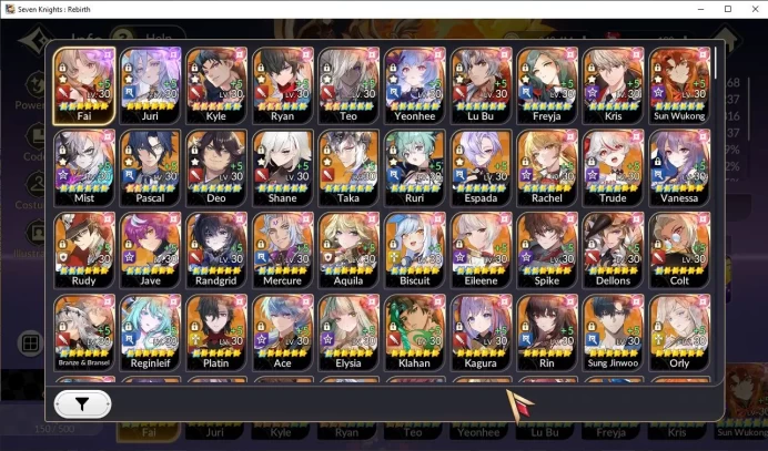 Global SEA|2 Ex-7k[FaiTC2,Juri]+15TC6[Freyja,Kyle,Yeonhee,Ryan,Teo,LuBu,Wukong,Deo,Pascal,Mist,Etc]+ElenaPrem|Google|SKR1156